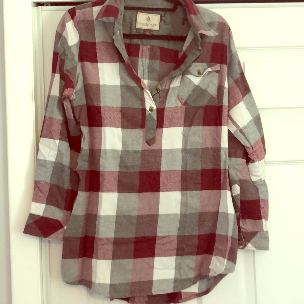 Buffalo Plaid Tunic